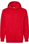 Badger Hooded Sweatshirt In Red
