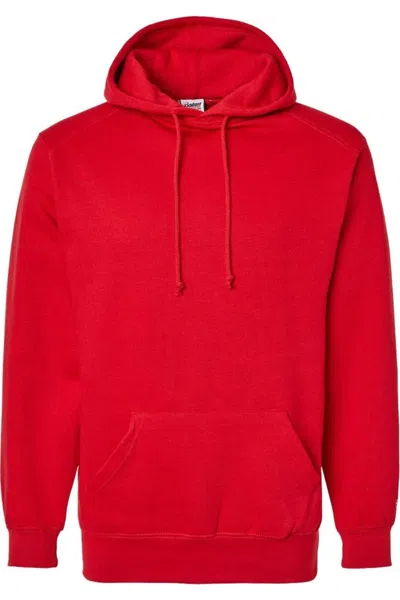 Badger Hooded Sweatshirt In Red