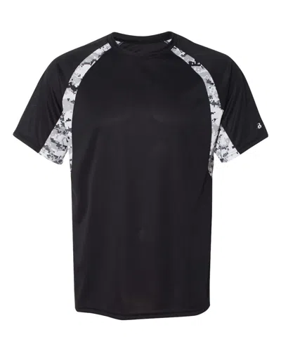 Badger Hook Digital T-shirt In Black