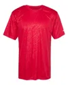 Badger Line Embossed T-shirt In Multi