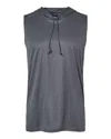Badger Men's B-core Sleeveless Hooded T-shirt In Pink
