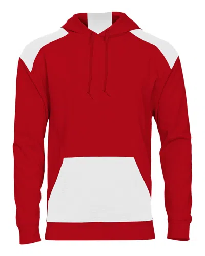 Badger Men's Breakout Performance Fleece Hooded Sweatshirt In Multi