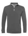 Badger Men's Fitflex French Terry Quarter-zip Sweatshirt In Pink