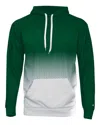 Badger Men's Hex 2.0 Hooded Sweatshirt In Green