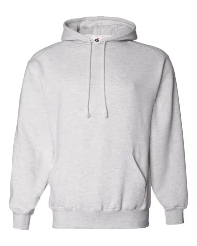 Badger Men's Hooded Sweatshirt In Grey