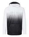 Badger Men's Ombre Hooded Sweatshirt In Black