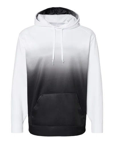 Badger Men's Ombre Hooded Sweatshirt In Black