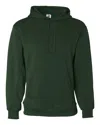 Badger Men's Performance Fleece Hooded Sweatshirt In Green