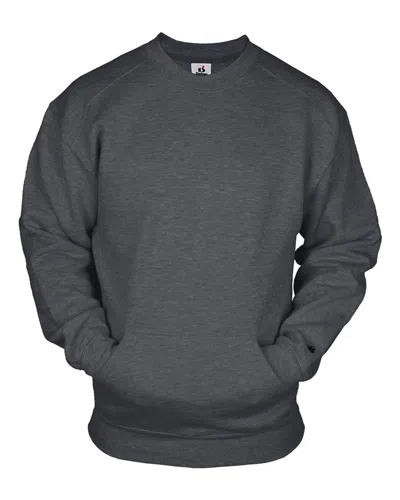 Badger Men's Pocket Sweatshirt In Pink