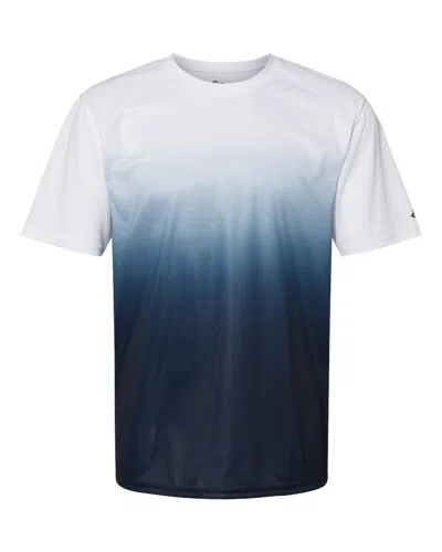 Badger Ombre T-shirt In Blue