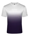 Badger Ombre T-shirt In Purple