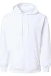 Badger Performance Fleece Hooded Sweatshirt In White