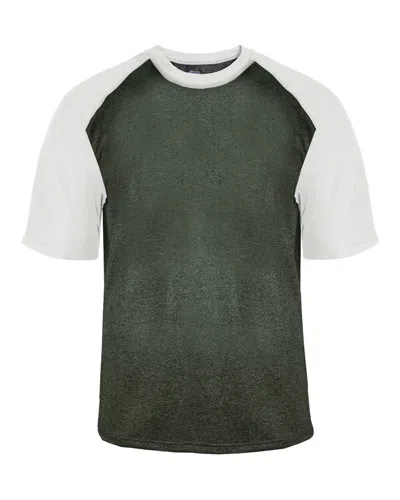 Badger Pro Heather Sport T-shirt In Green