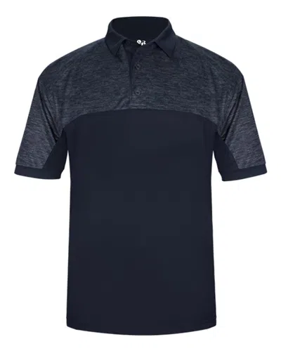 Badger Tonal Blend Polo In Multi