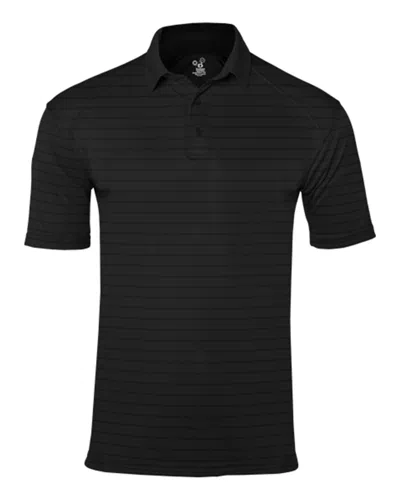 Badger Ultimate Softlock Cross Tech Polo In Black