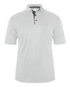 Badger Ultimate Softlock Polo In White