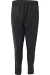 Badger Unbrushed Polyester Trainer Pants In Black