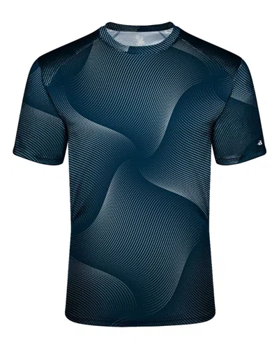 Badger Warp T-shirt In Blue