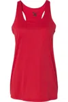 Badger Women's B-core Racerback Tank Top In Red