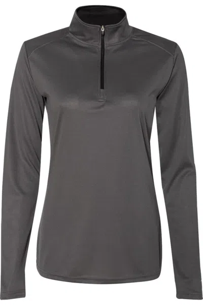 Badger Womens B-core Quarter-zip Pullover In Multi