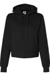 Badger Women´s Crop Hooded Sweatshirt In Black