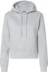 Badger Women´s Crop Hooded Sweatshirt In Blue
