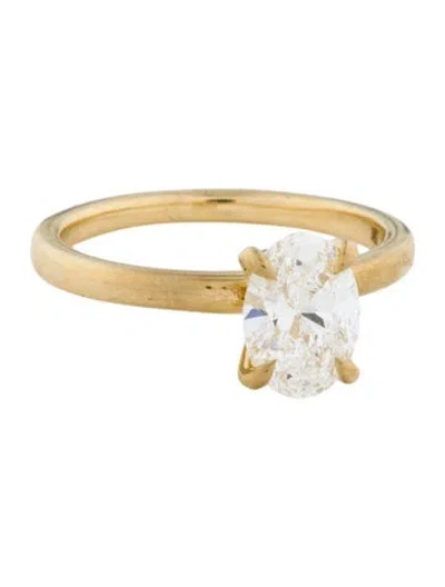Pre-owned Badgley Mischka 1.49ct Lab-grown Diamond Engagement Ring In Multi