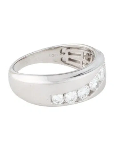 Pre-owned Badgley Mischka 14k 1.01ctw Lab-grown Diamond Band In Multi