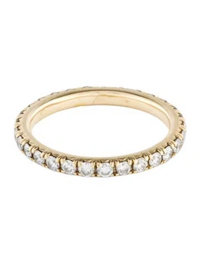 Pre-owned Badgley Mischka 14k 1.02ctw Lab-grown Diamond Eternity Band In Multi
