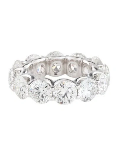 Pre-owned Badgley Mischka 14k 14.01ctw Lab-grown Diamond Eternity Band Ring In Multi