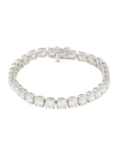 Pre-owned Badgley Mischka 14k 18.50ctw Lab-grown Diamond Tennis, 7" In Multi