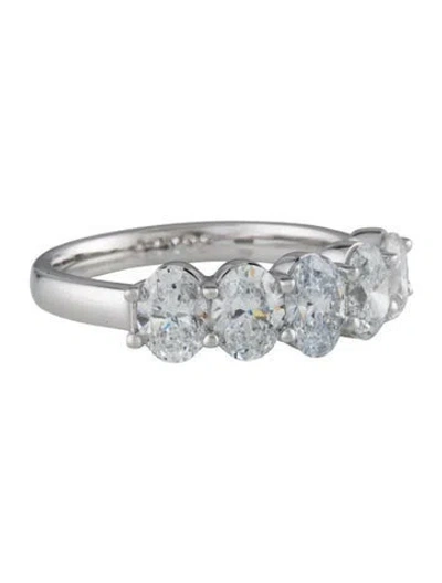 Pre-owned Badgley Mischka 14k 1.90ctw Lab-grown Diamond Band In Multi