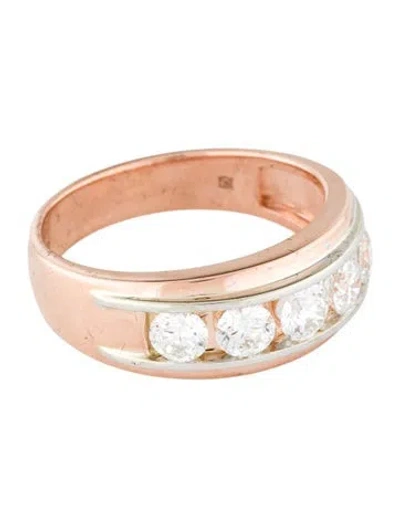 Pre-owned Badgley Mischka 14k 2.00ctw Lab Grown Diamond Band In Multi