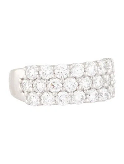 Pre-owned Badgley Mischka 14k 2.00ctw Lab-grown Diamond Band In Multi