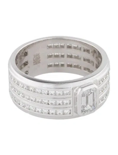 Pre-owned Badgley Mischka 14k 2.62ctw Lab-grown Diamond Cocktail Ring In Multi