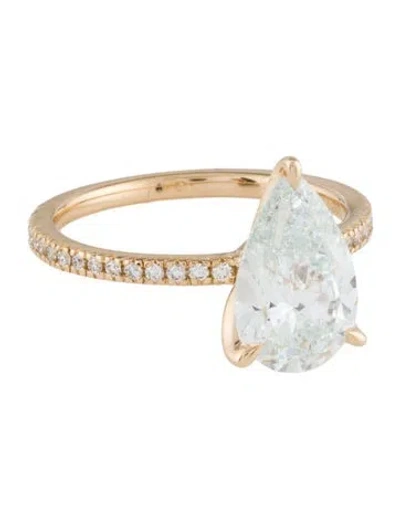 Pre-owned Badgley Mischka 14k 2.70ctw Lab-grown Diamond Cocktail Ring In Multi