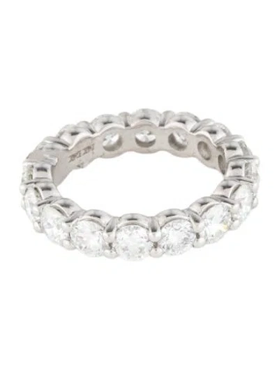Pre-owned Badgley Mischka 14k 4.00ctw Lab-grown Diamond Eternity Band In Multi