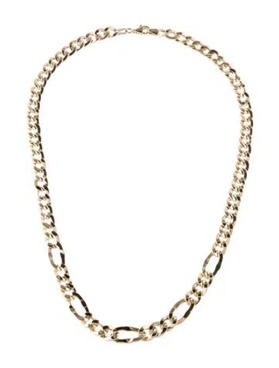 Pre-owned Badgley Mischka 14k Chain Necklace, 18" In Multi