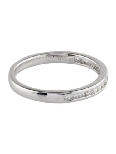 Pre-owned Badgley Mischka 14k Lab-grown Diamond Band Ring In Multi