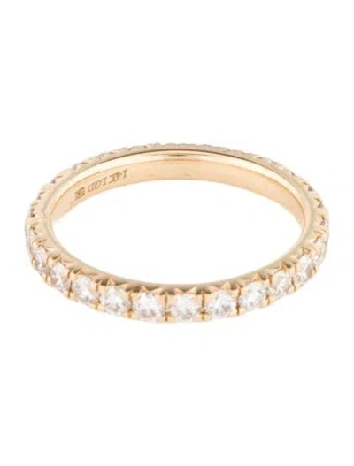Pre-owned Badgley Mischka 14k Lab-grown Diamond Eternity Band In Multi