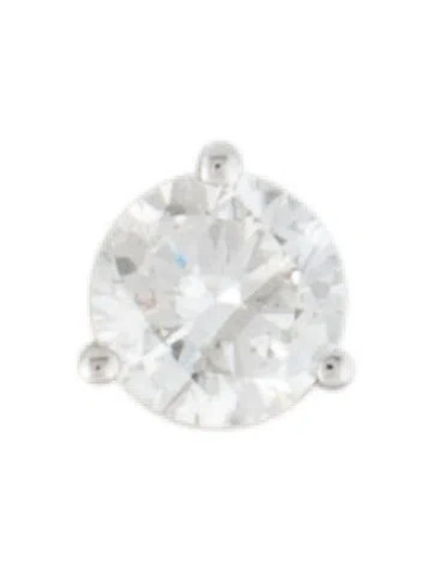 Pre-owned Badgley Mischka 14k Lab-grown Diamond Single Stud Earring In Multi