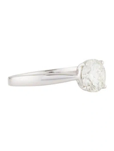 Pre-owned Badgley Mischka 1.51ct Lab-grown Diamond Engagement Ring In Multi