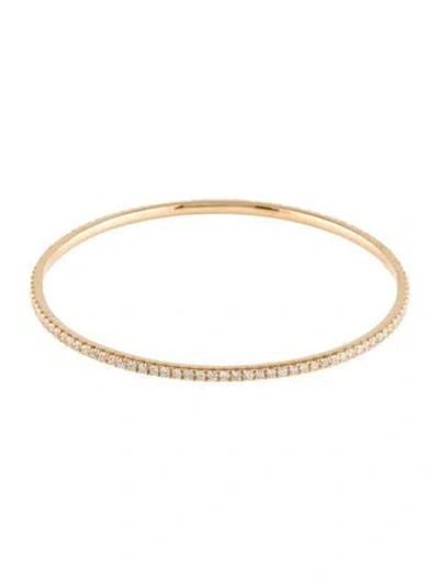 Pre-owned Badgley Mischka 18k 2.31ctw Lab-grown Diamond Eternity Bangle, 7.5" In Multi