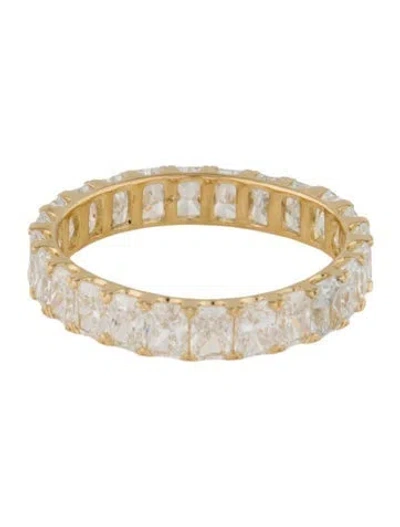 Pre-owned Badgley Mischka 18k 3.84ctw Lab-grown Diamond Eternity Band In Multi