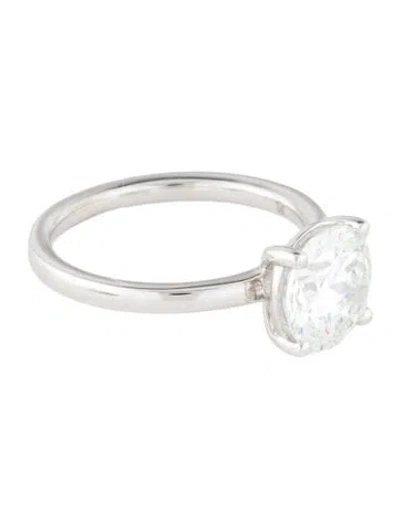 Pre-owned Badgley Mischka 2.50ct Lab-grown Diamond Engagement Ring In Multi