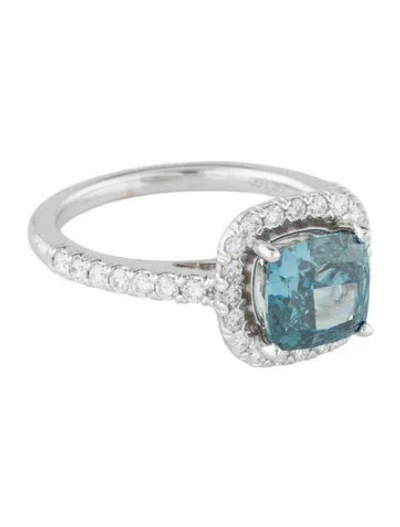 Pre-owned Badgley Mischka 2.59ct Lab-grown Diamond Engagement Ring In Multi