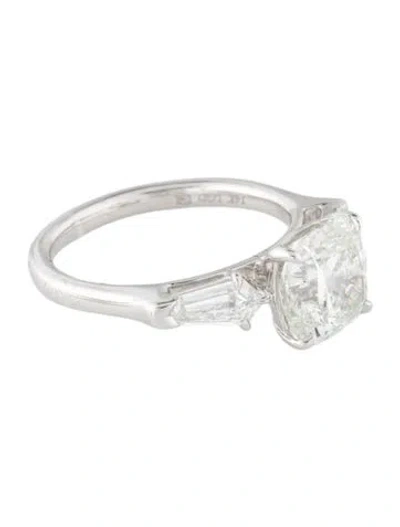 Pre-owned Badgley Mischka 3.07ct Lab-grown Diamond Engagement Ring In Multi