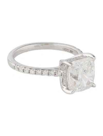Pre-owned Badgley Mischka 4.32ctw Lab-grown Diamond Engagement Ring In Multi