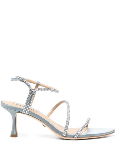Badgley Mischka 65mm Julietta Sandals In Blue
