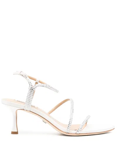 Badgley Mischka 70mm Juliana Sandals In White